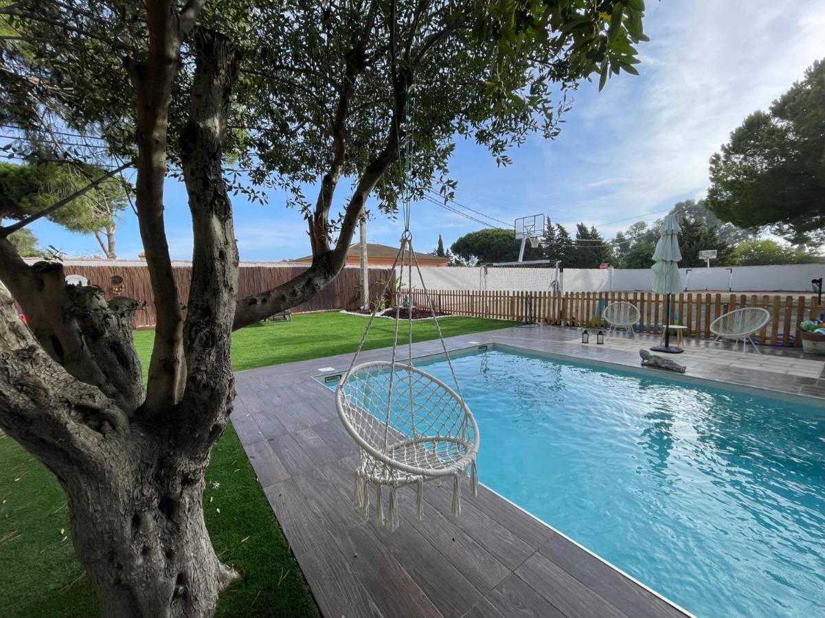 La Marciana - Piscina Pista Tenis Futbol Y Baloncesto Privado - Bungalow Externo Independiente Chiclana de la Frontera Exterior photo