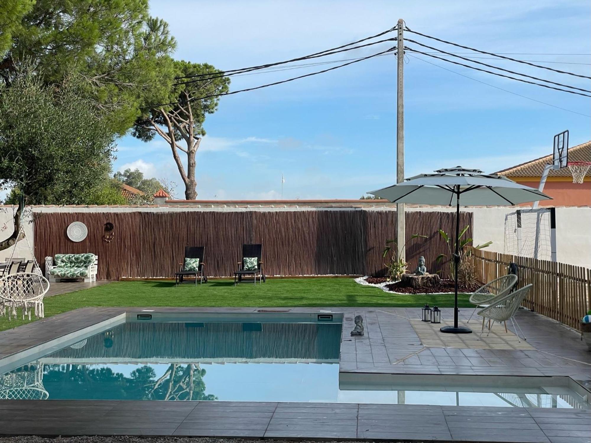 La Marciana - Piscina Pista Tenis Futbol Y Baloncesto Privado - Bungalow Externo Independiente Chiclana de la Frontera Exterior photo